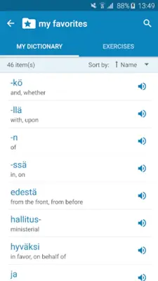 Finnish-English Dictionary android App screenshot 1